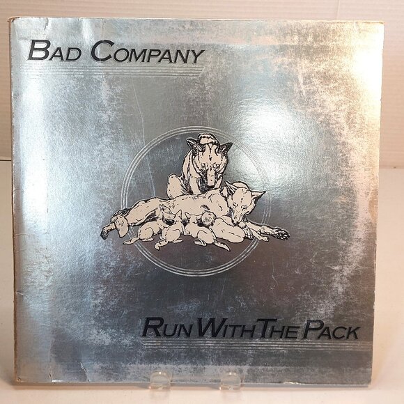 Bad Company ~ Run With The Pack (Vinyl LP, 1976) gatefold - Picture 1 of 5